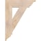 Ekena Millwork Traditional Traditional Smooth Bracket, Douglas Fir, 5 1/2"W x 24"D x 32"H BKT06X24X32TRA01SDF - alternate 4